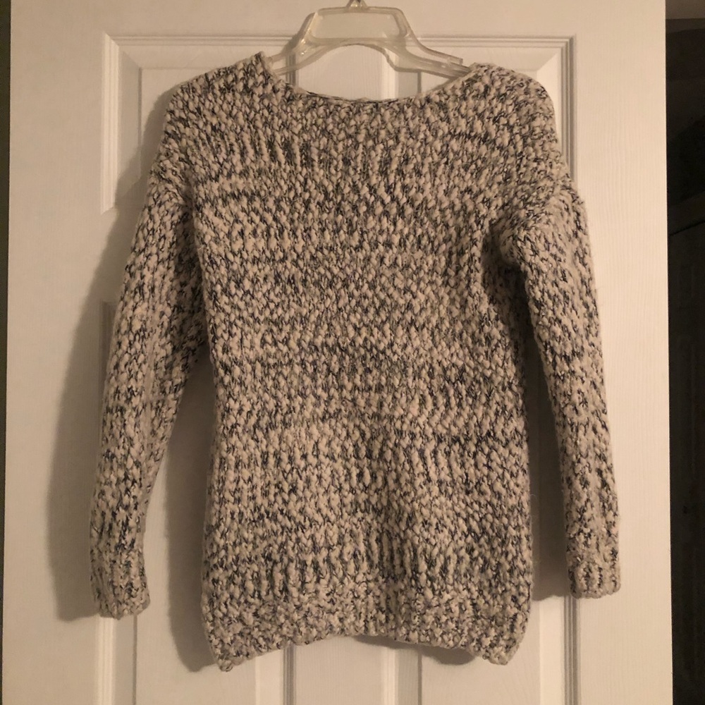 Cozy grey sweater